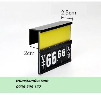 Bảng giá siêu thị nhựa đen 12 x 8cm
